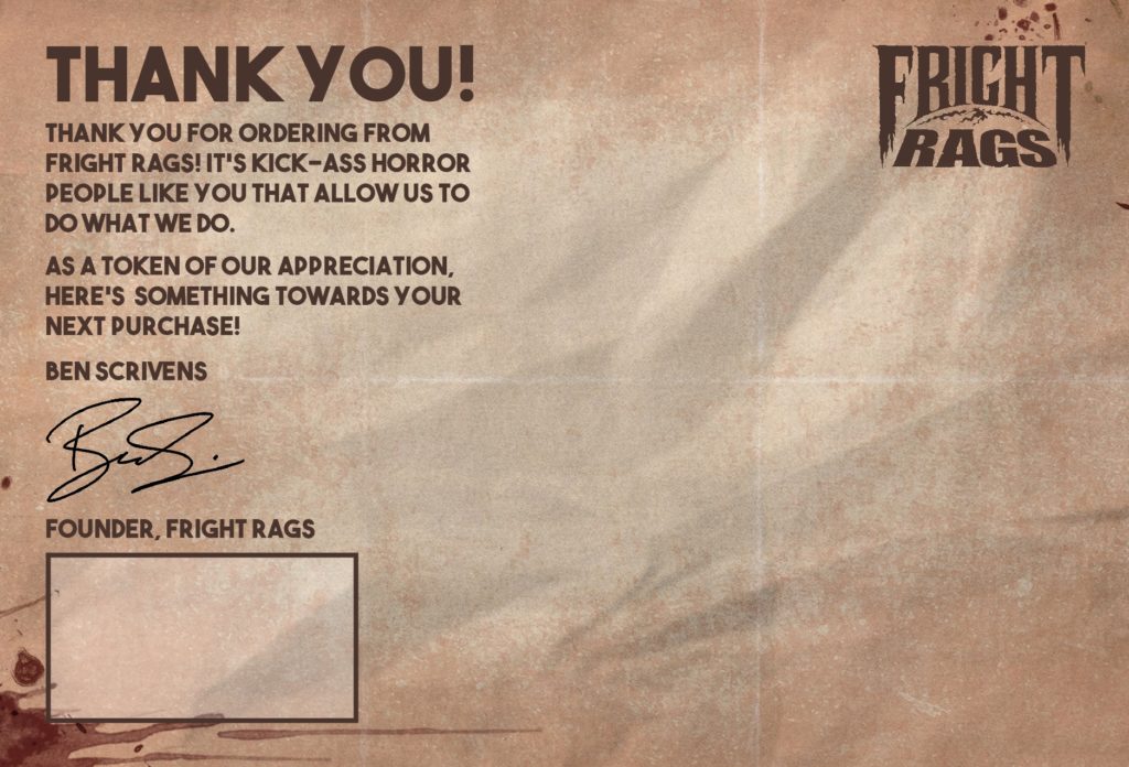 successful postcard design fright rags reverse 1875x1275